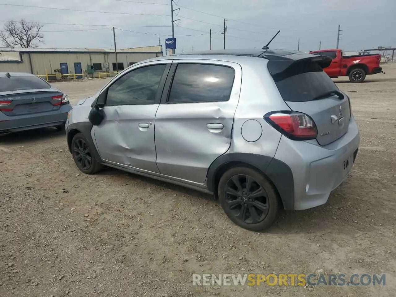 2 Photograph of a damaged car ML32AWHJ3RH004647 MITSUBISHI MIRAGE 2024