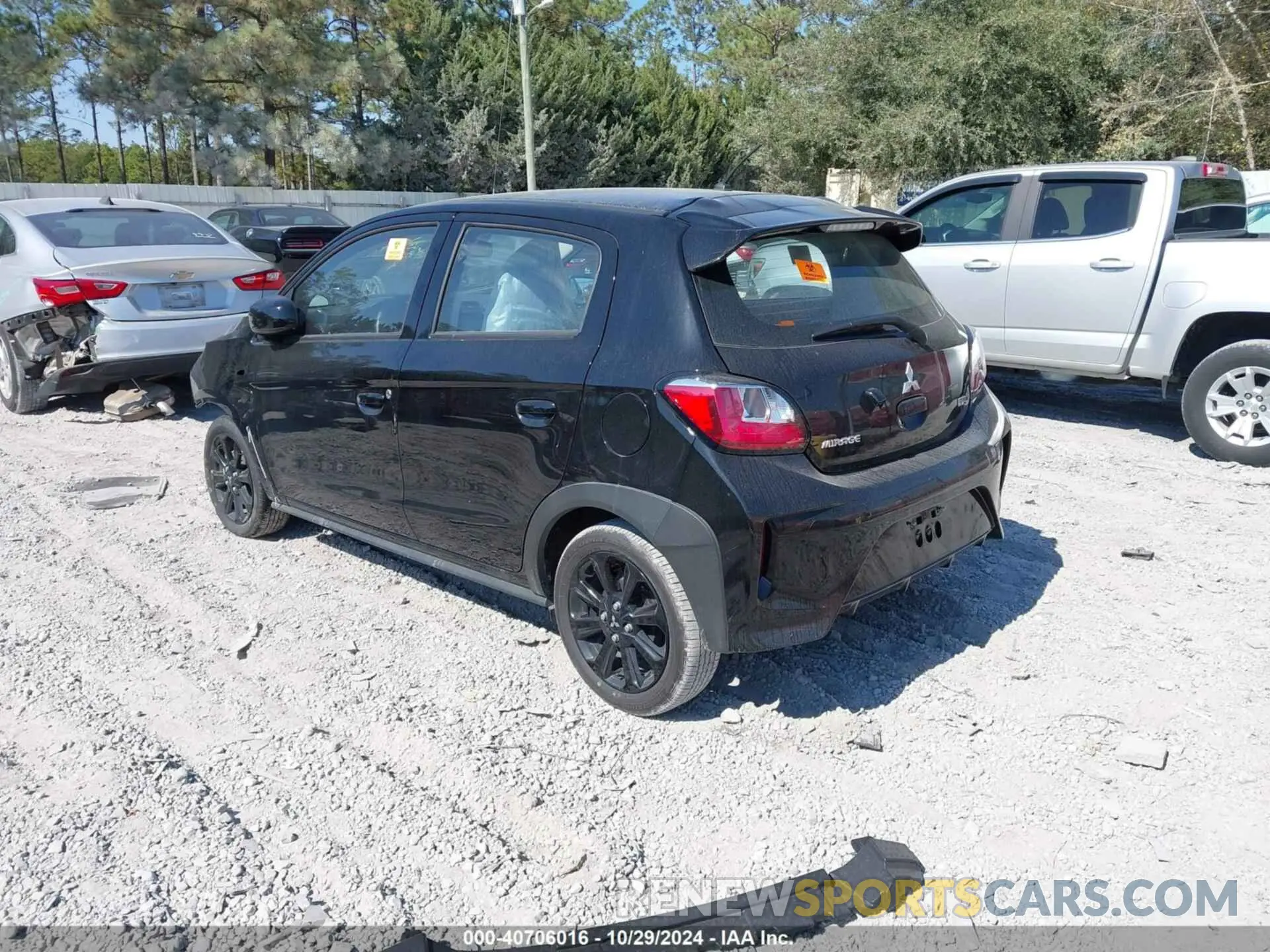 3 Photograph of a damaged car ML32AWHJ3RH005569 MITSUBISHI MIRAGE 2024