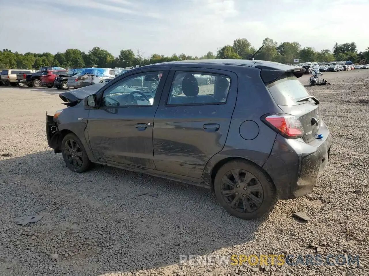 2 Photograph of a damaged car ML32AWHJ4RH005242 MITSUBISHI MIRAGE 2024