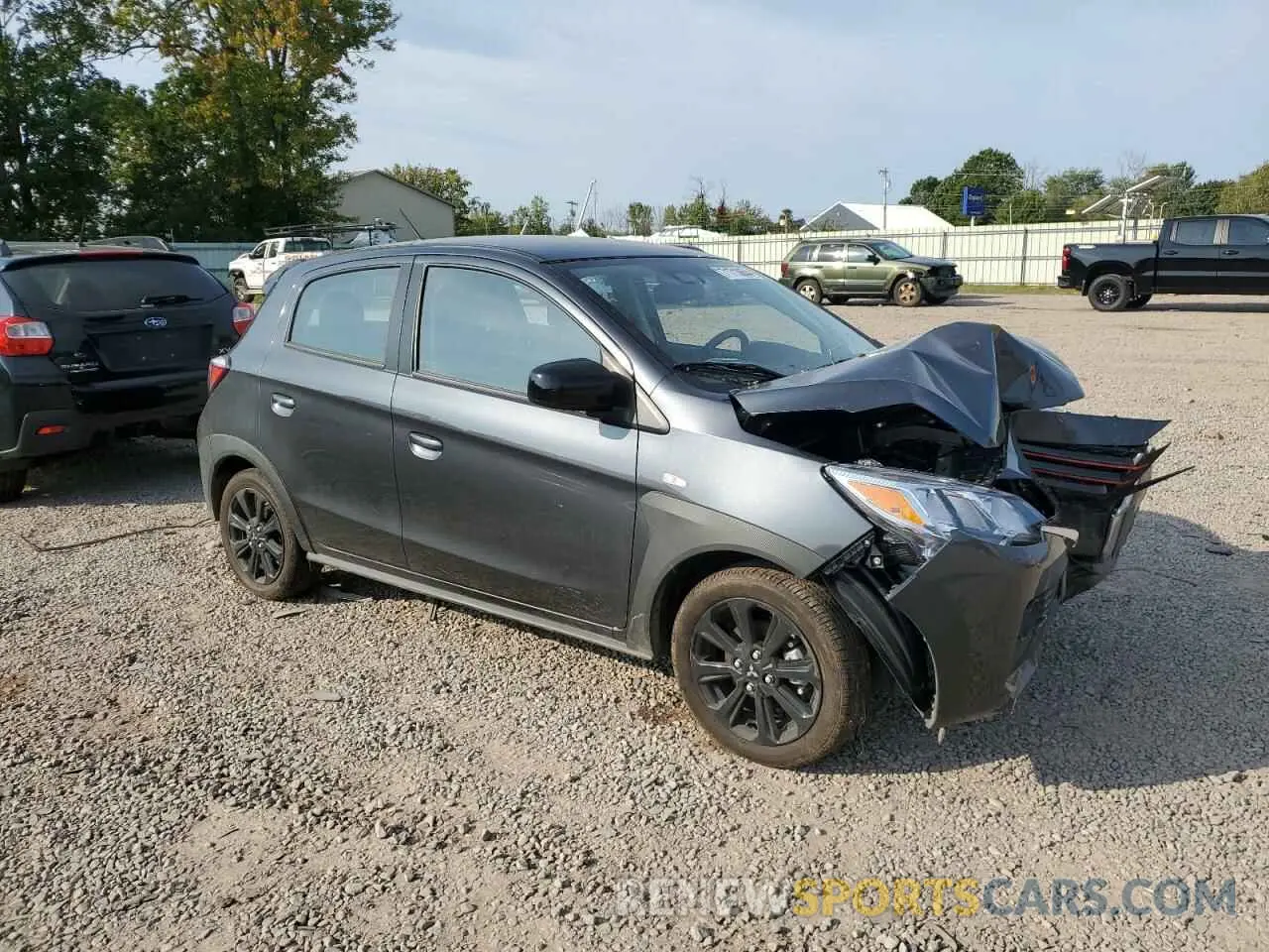 4 Photograph of a damaged car ML32AWHJ4RH005242 MITSUBISHI MIRAGE 2024