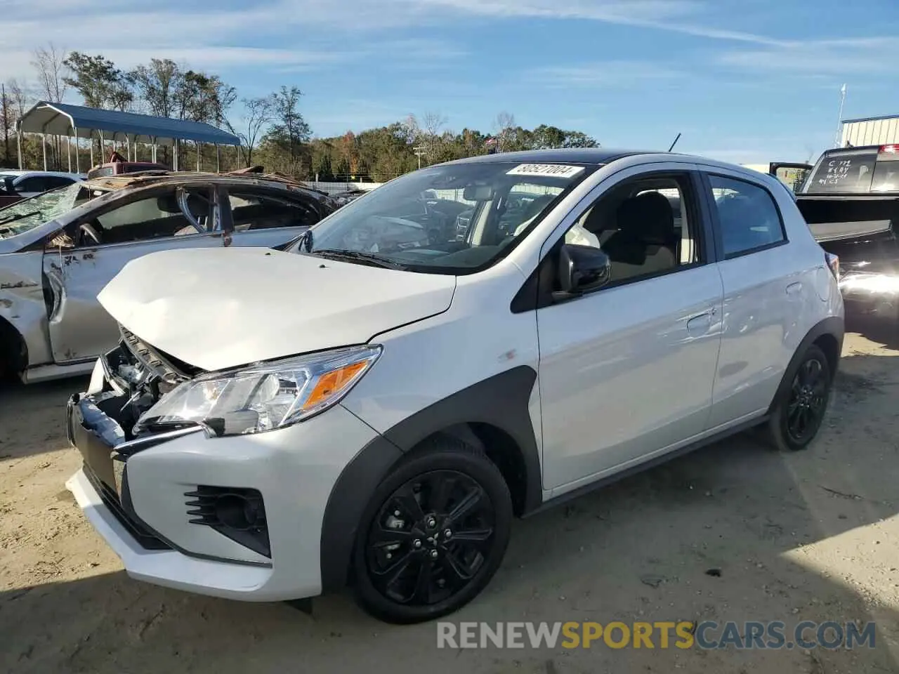 1 Photograph of a damaged car ML32AWHJ6RH014332 MITSUBISHI MIRAGE 2024