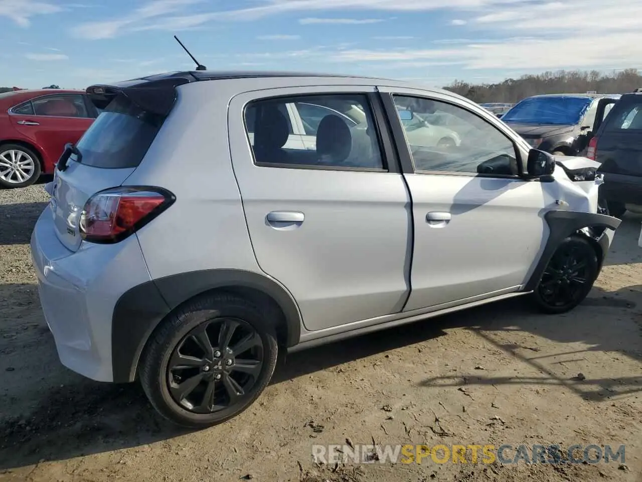 3 Photograph of a damaged car ML32AWHJ6RH014332 MITSUBISHI MIRAGE 2024