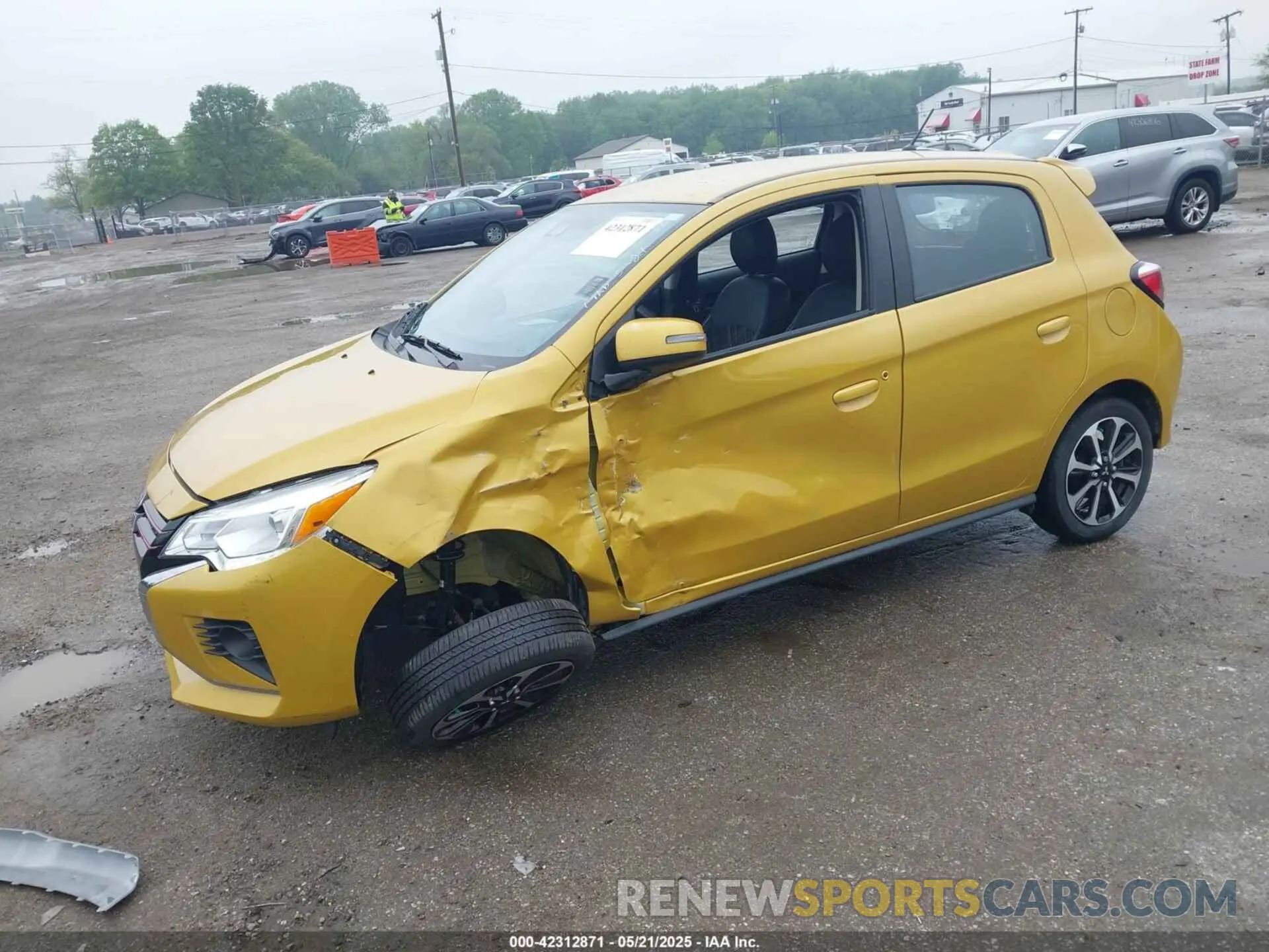 2 Photograph of a damaged car ML32AWHJ7RH003579 MITSUBISHI MIRAGE 2024