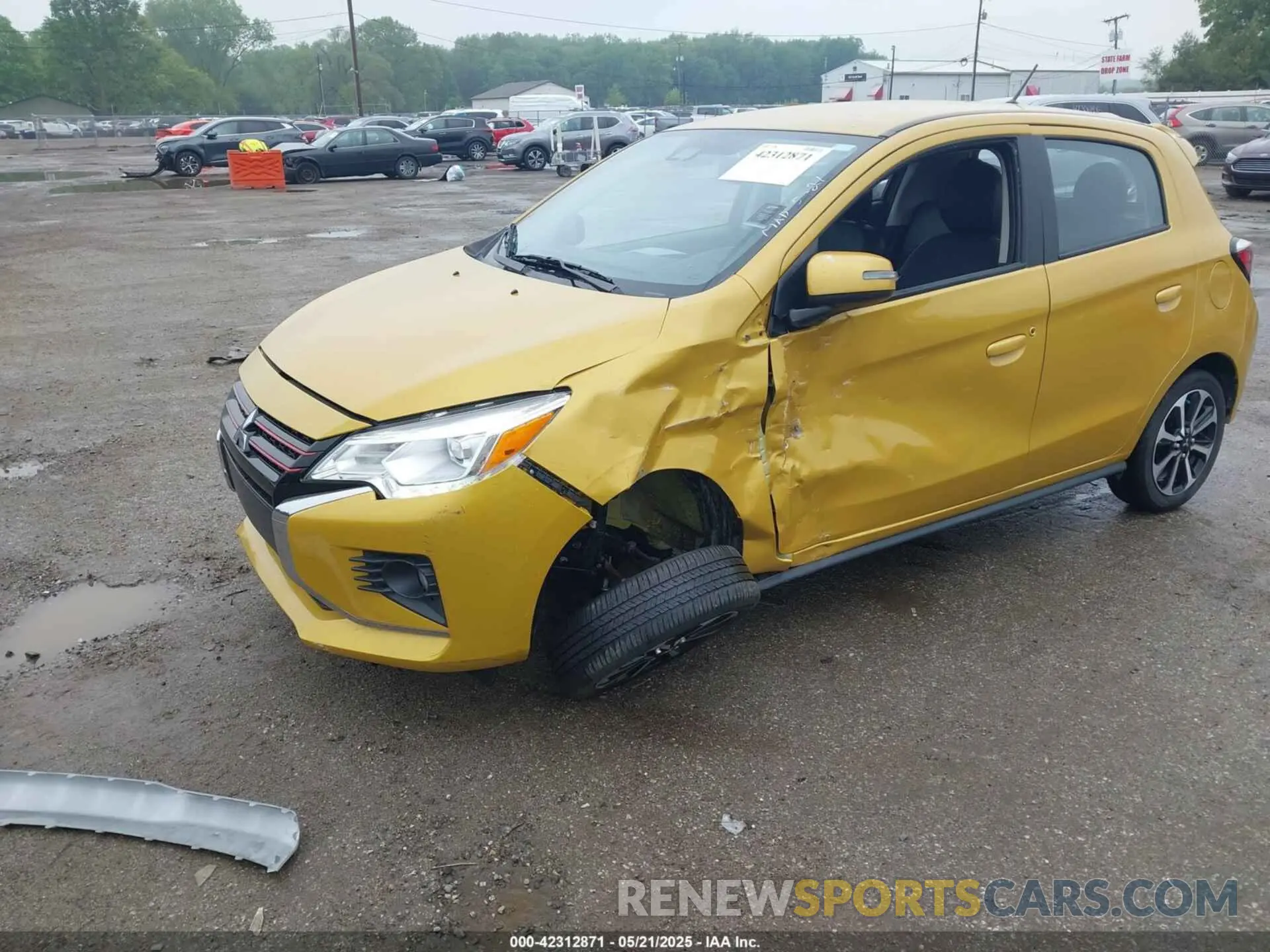 6 Photograph of a damaged car ML32AWHJ7RH003579 MITSUBISHI MIRAGE 2024