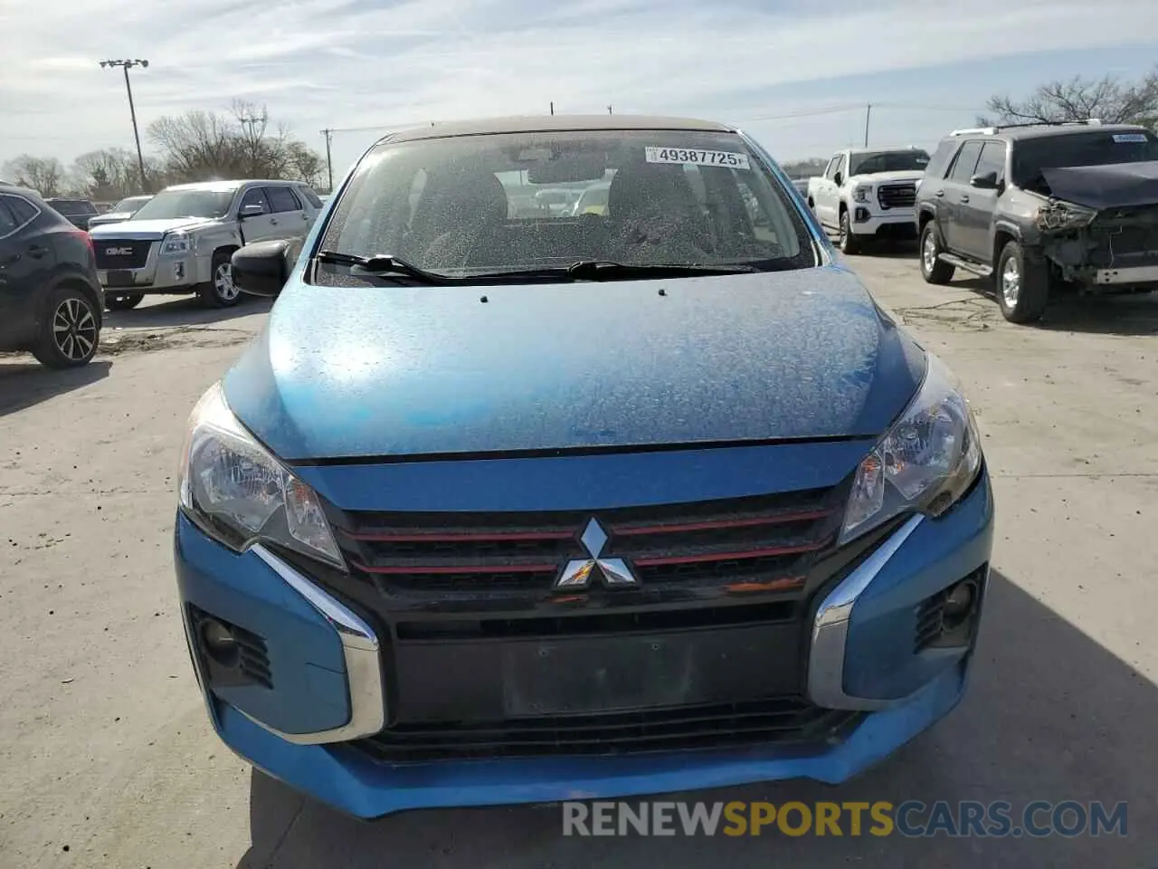 5 Photograph of a damaged car ML32AWHJ7RH003825 MITSUBISHI MIRAGE 2024
