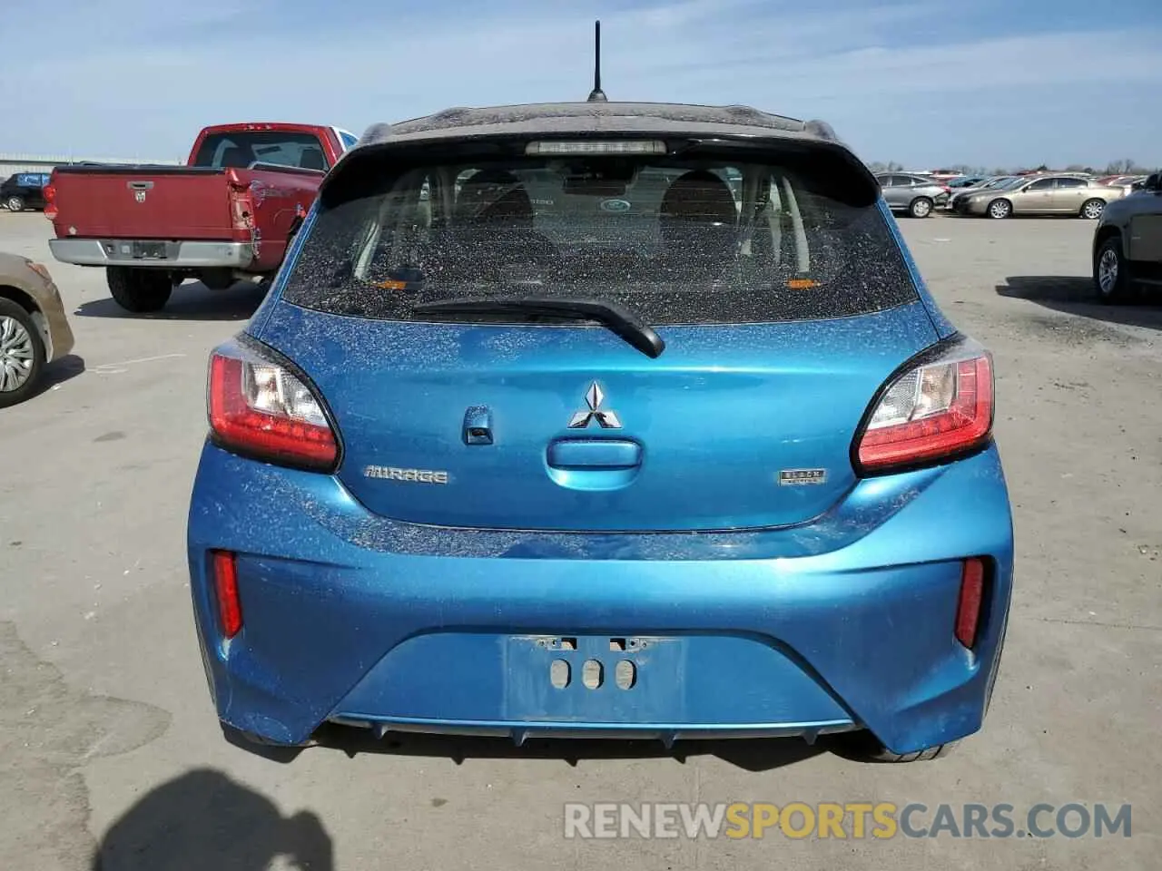 6 Photograph of a damaged car ML32AWHJ7RH003825 MITSUBISHI MIRAGE 2024
