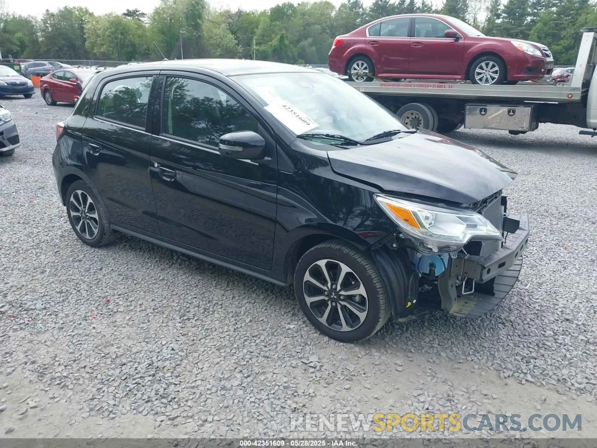1 Photograph of a damaged car ML32AWHJ8RH014218 MITSUBISHI MIRAGE 2024