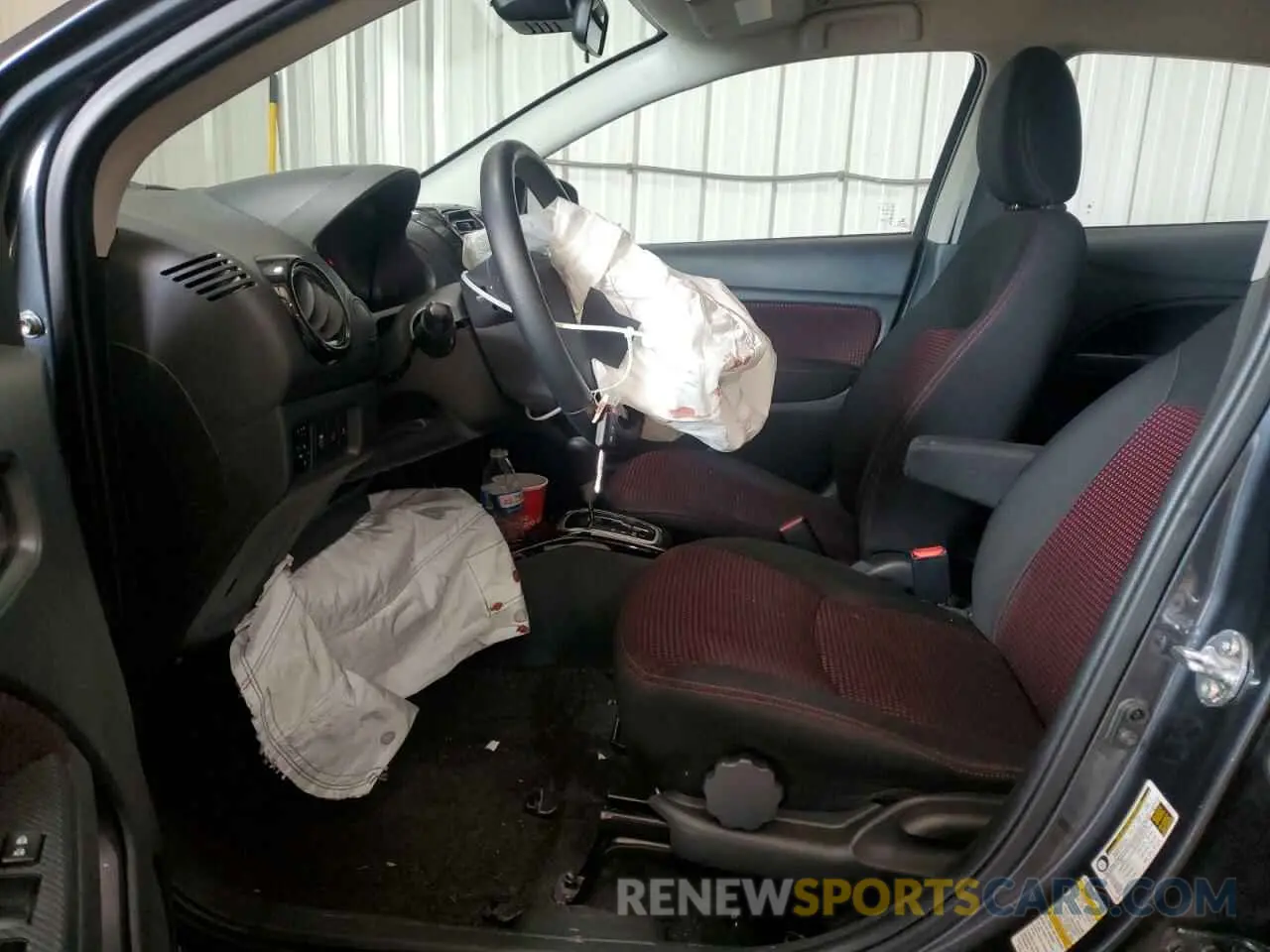 7 Photograph of a damaged car ML32AWHJ9RH005205 MITSUBISHI MIRAGE 2024