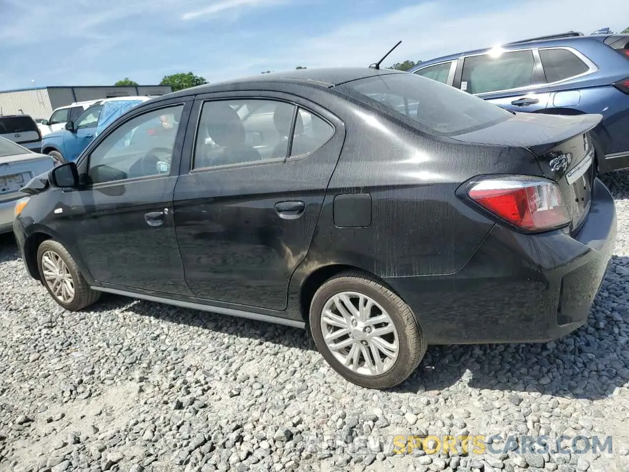 2 Photograph of a damaged car ML32FUFJ0RHF01182 MITSUBISHI MIRAGE 2024