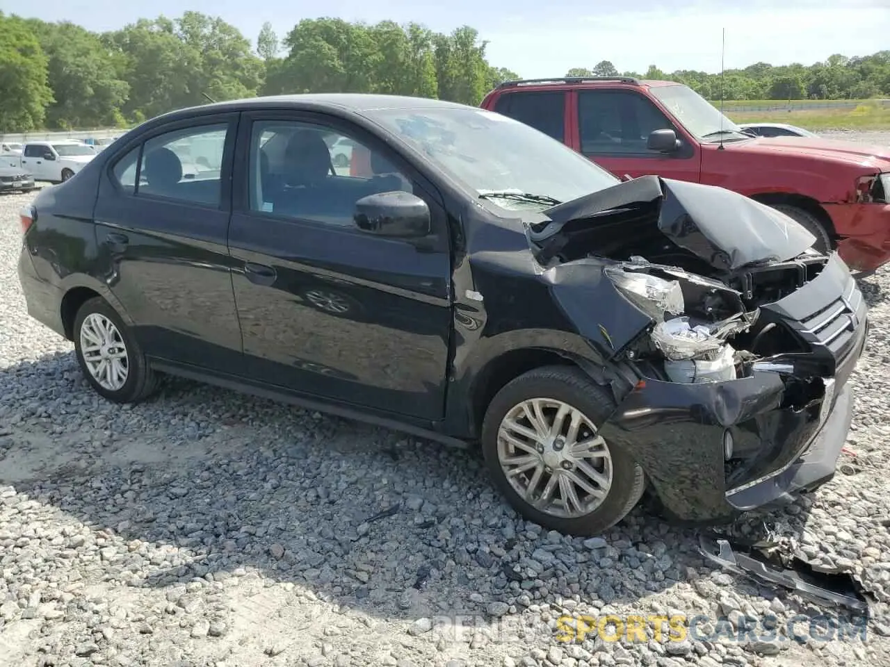 4 Photograph of a damaged car ML32FUFJ0RHF01182 MITSUBISHI MIRAGE 2024