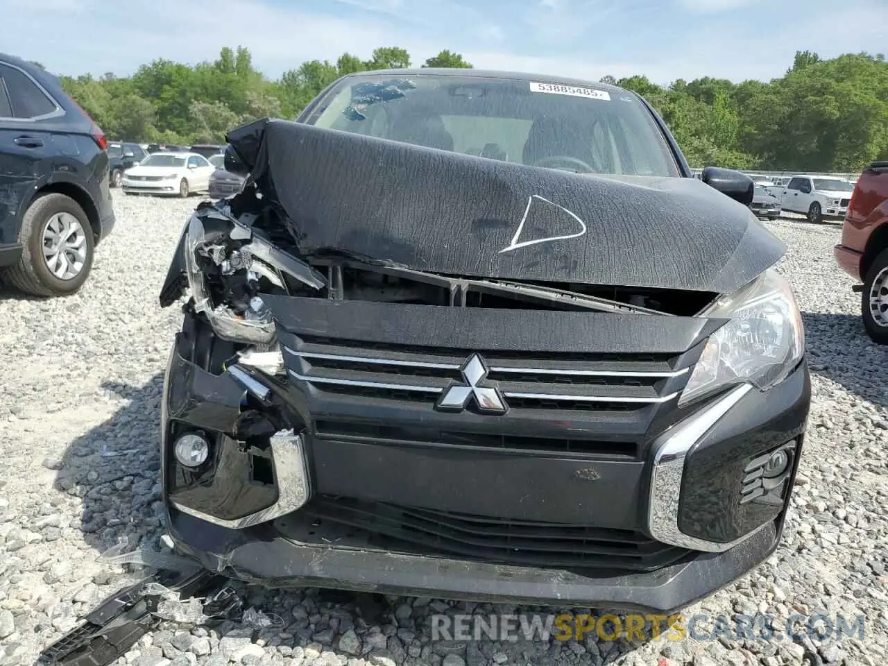 5 Photograph of a damaged car ML32FUFJ0RHF01182 MITSUBISHI MIRAGE 2024