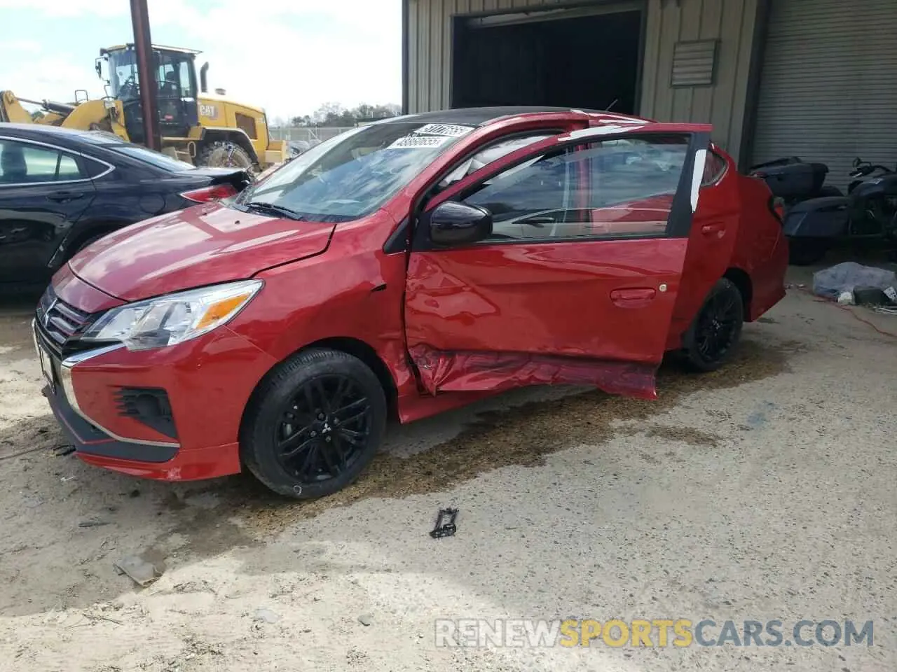 1 Photograph of a damaged car ML32FUFJ0RHF02302 MITSUBISHI MIRAGE 2024