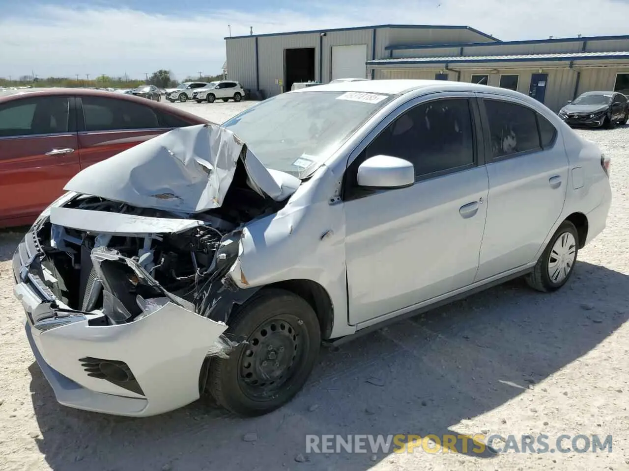 1 Photograph of a damaged car ML32FUFJ0RHF04423 MITSUBISHI MIRAGE 2024