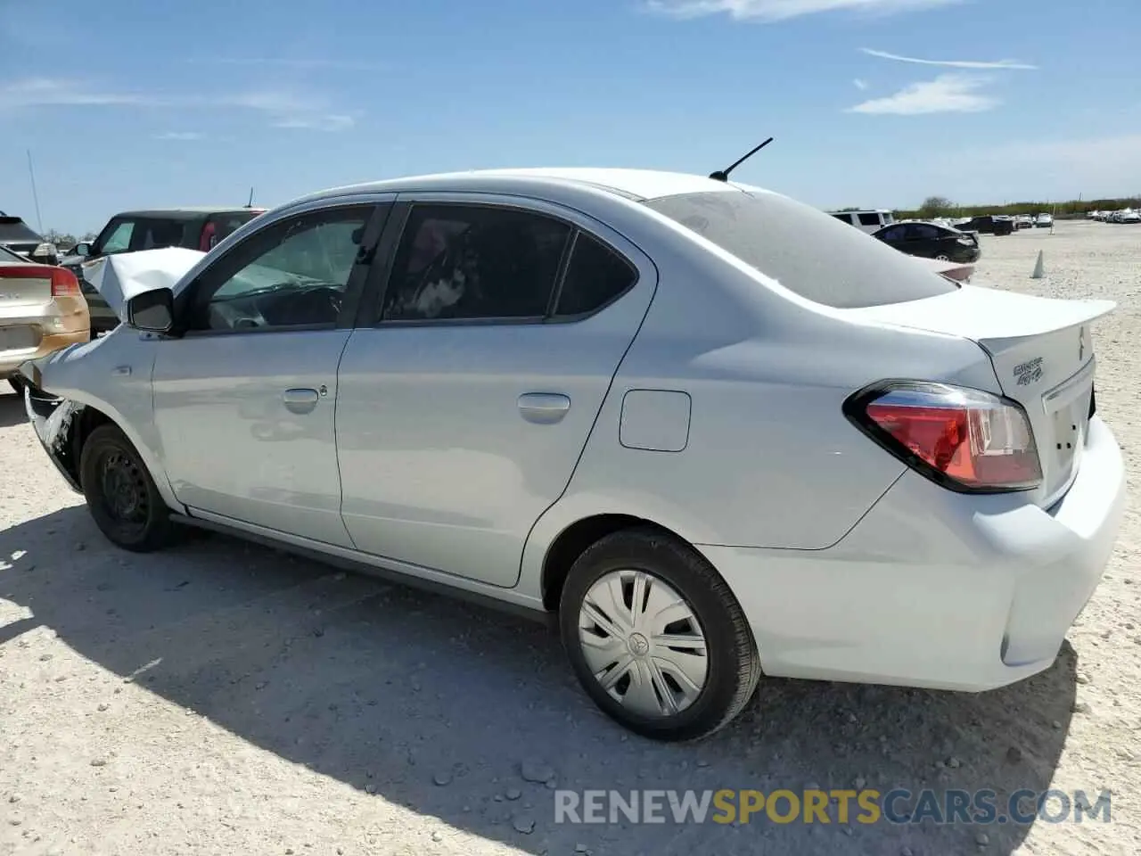 2 Photograph of a damaged car ML32FUFJ0RHF04423 MITSUBISHI MIRAGE 2024