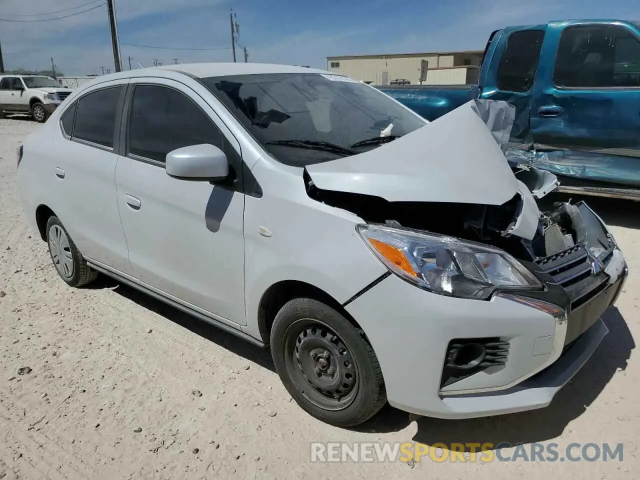 4 Photograph of a damaged car ML32FUFJ0RHF04423 MITSUBISHI MIRAGE 2024