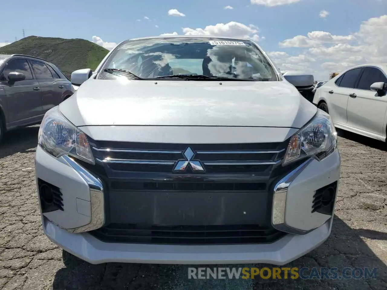 5 Photograph of a damaged car ML32FUFJ1RHF01241 MITSUBISHI MIRAGE 2024