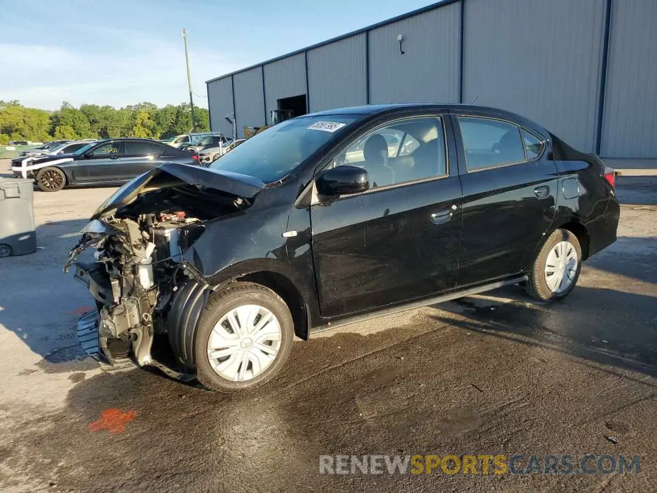 1 Photograph of a damaged car ML32FUFJ1RHF13910 MITSUBISHI MIRAGE 2024