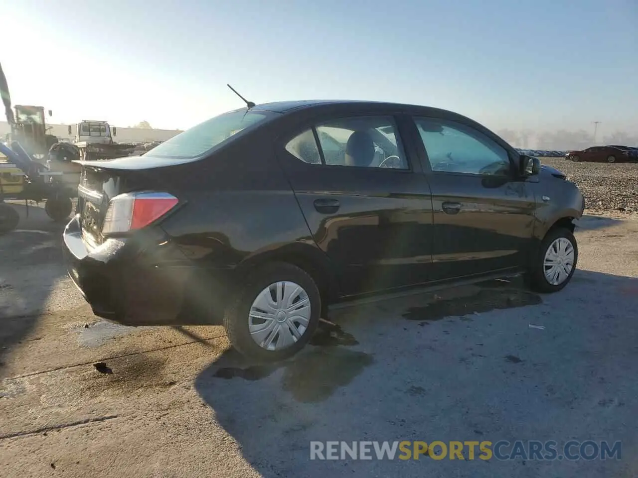 3 Photograph of a damaged car ML32FUFJ1RHF13910 MITSUBISHI MIRAGE 2024