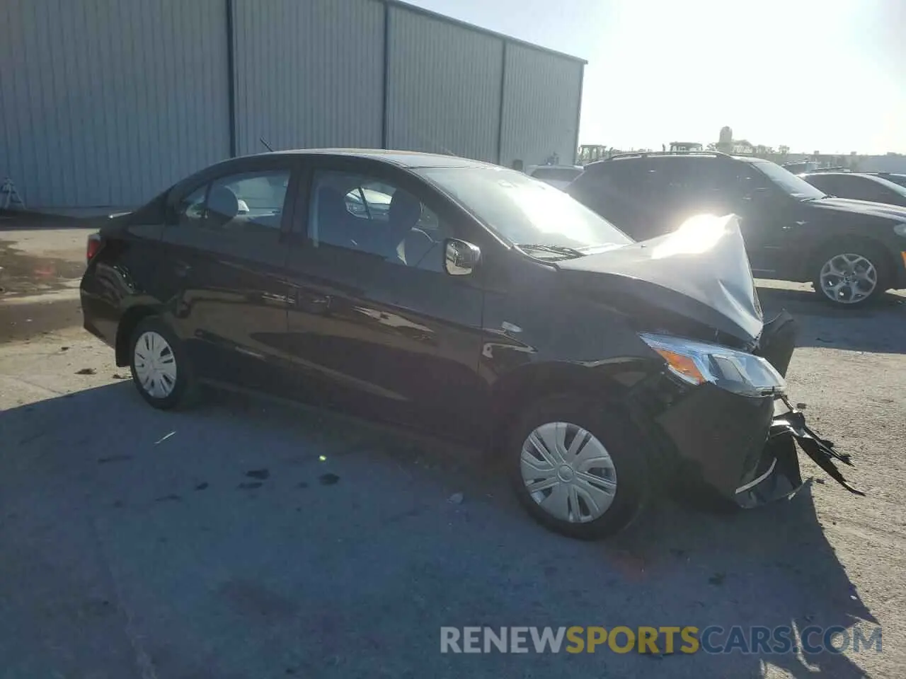 4 Photograph of a damaged car ML32FUFJ1RHF16418 MITSUBISHI MIRAGE 2024