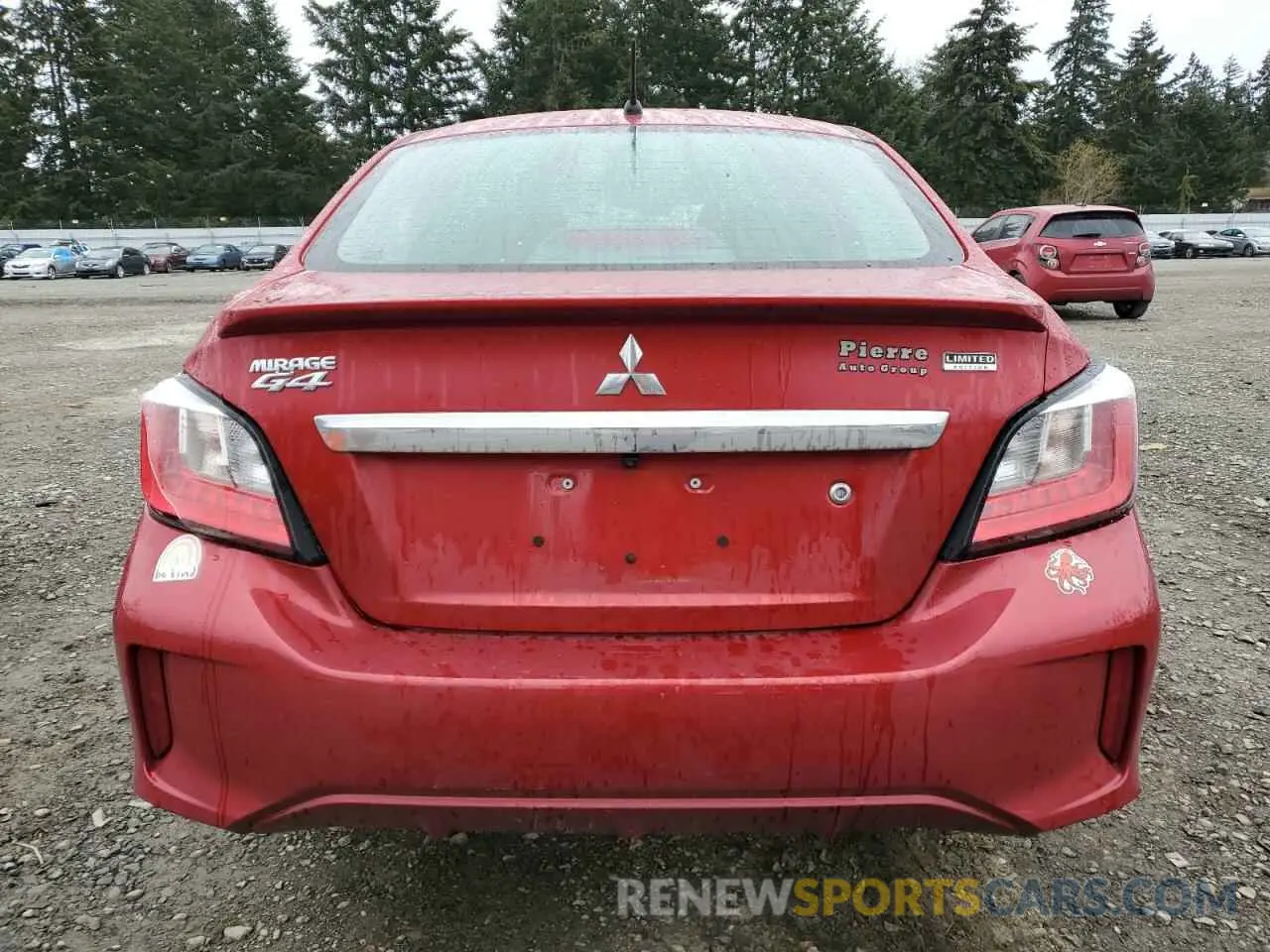 6 Photograph of a damaged car ML32FUFJ2RHF00552 MITSUBISHI MIRAGE 2024