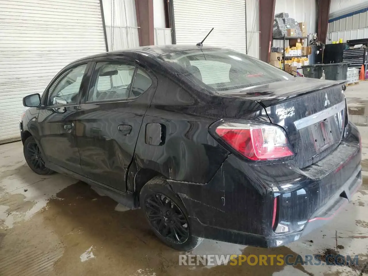 2 Photograph of a damaged car ML32FUFJ2RHF06867 MITSUBISHI MIRAGE 2024