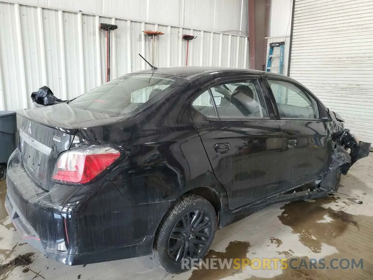 3 Photograph of a damaged car ML32FUFJ2RHF06867 MITSUBISHI MIRAGE 2024