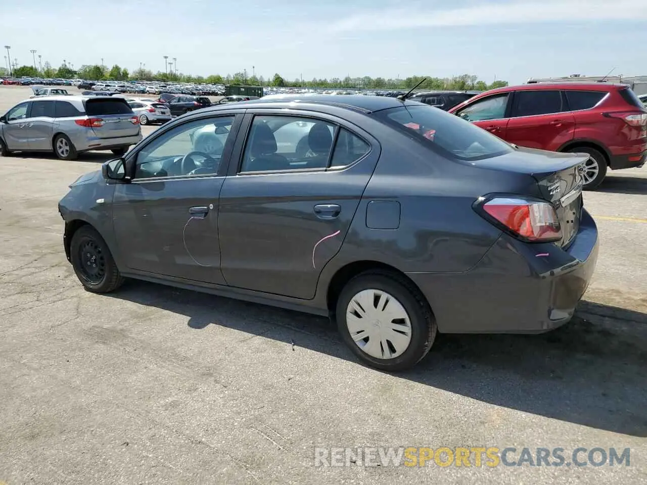 2 Photograph of a damaged car ML32FUFJ2RHF09168 MITSUBISHI MIRAGE 2024