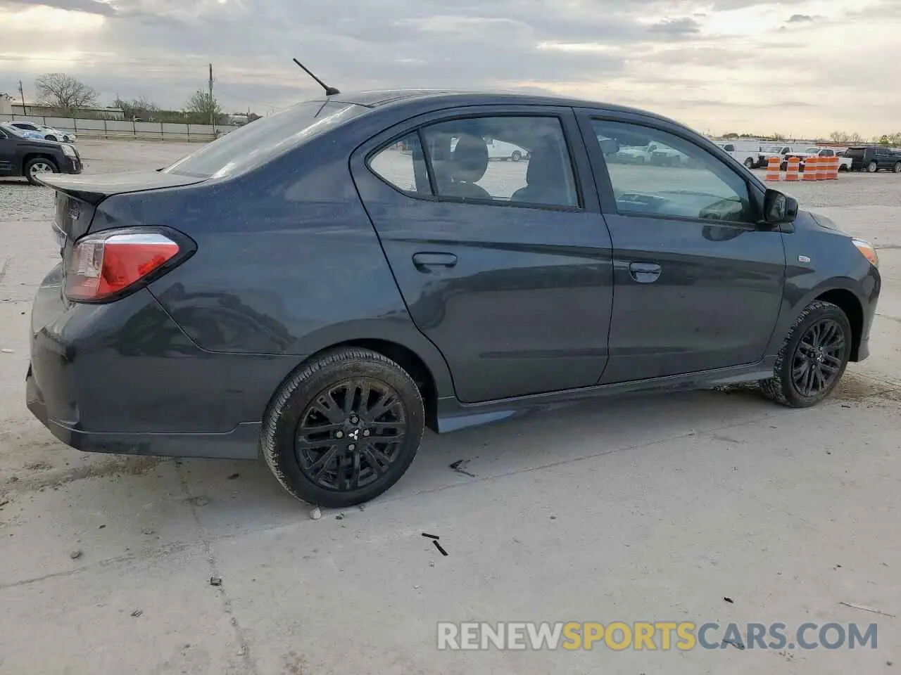 3 Photograph of a damaged car ML32FUFJ2RHF15228 MITSUBISHI MIRAGE 2024