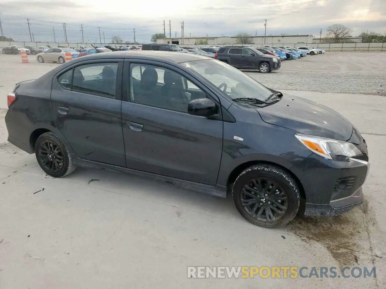 4 Photograph of a damaged car ML32FUFJ2RHF15228 MITSUBISHI MIRAGE 2024
