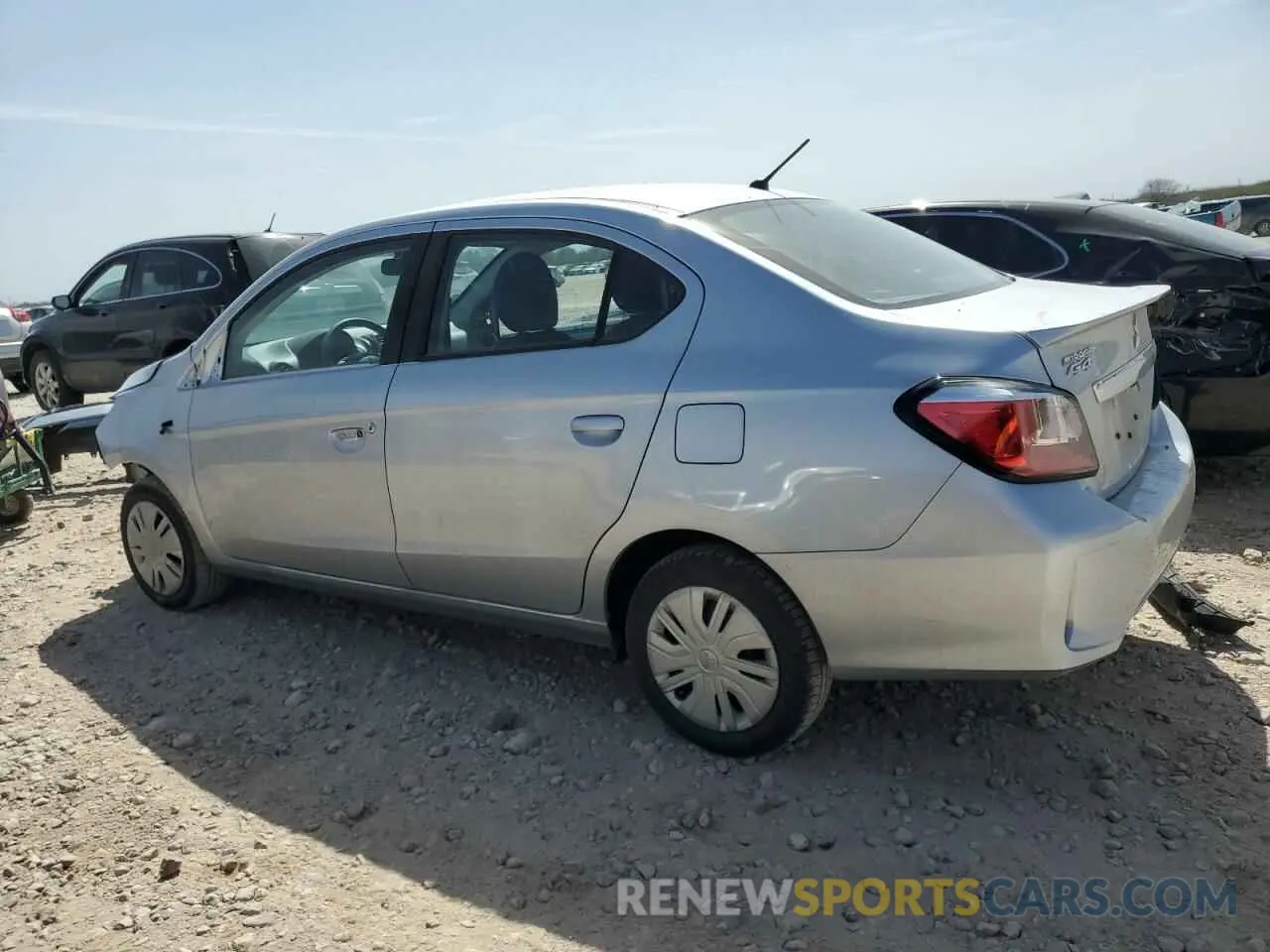 2 Photograph of a damaged car ML32FUFJ3RHF03802 MITSUBISHI MIRAGE 2024