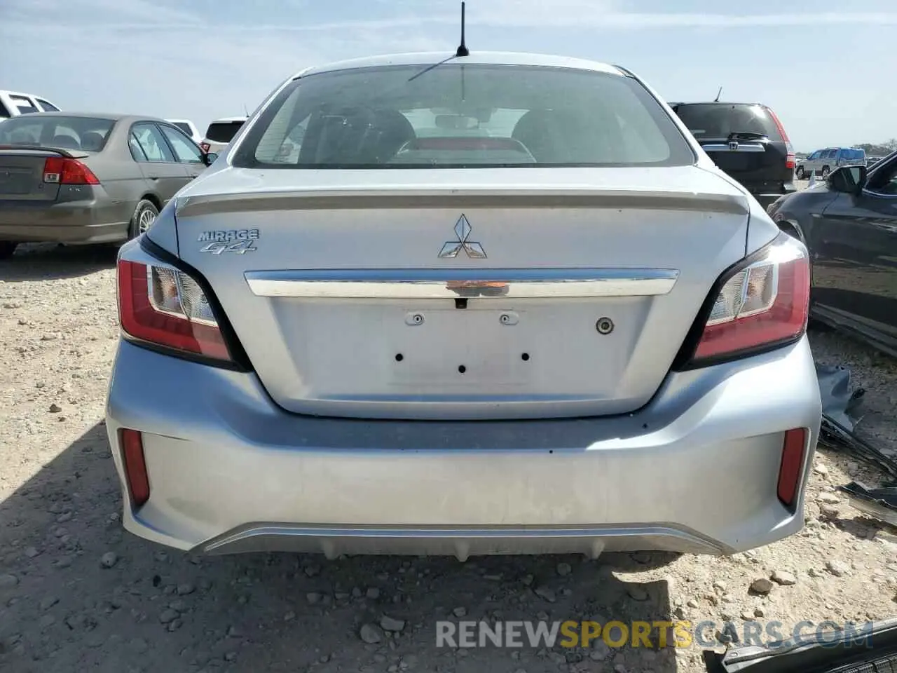 6 Photograph of a damaged car ML32FUFJ3RHF03802 MITSUBISHI MIRAGE 2024