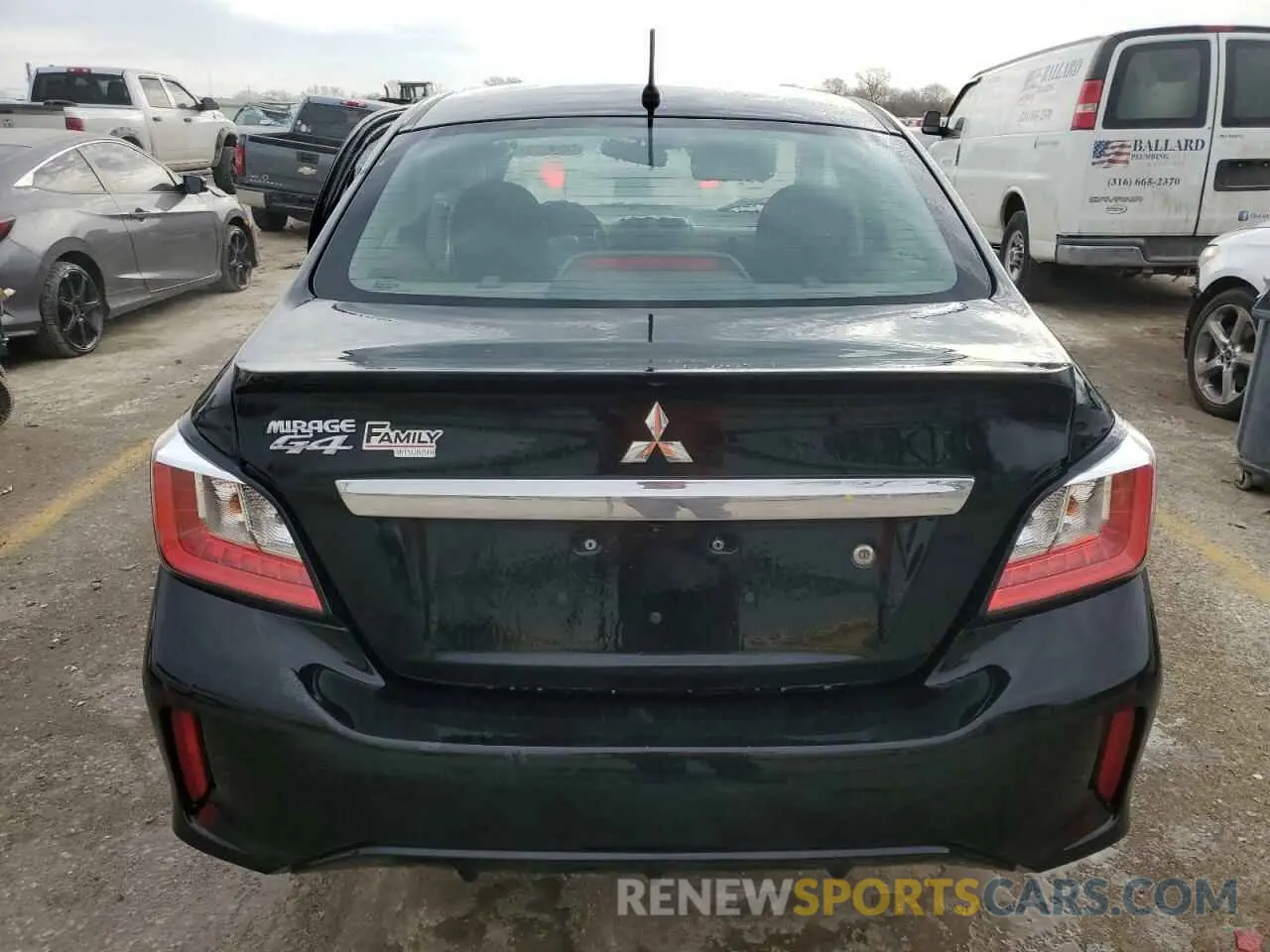 6 Photograph of a damaged car ML32FUFJ3RHF06375 MITSUBISHI MIRAGE 2024