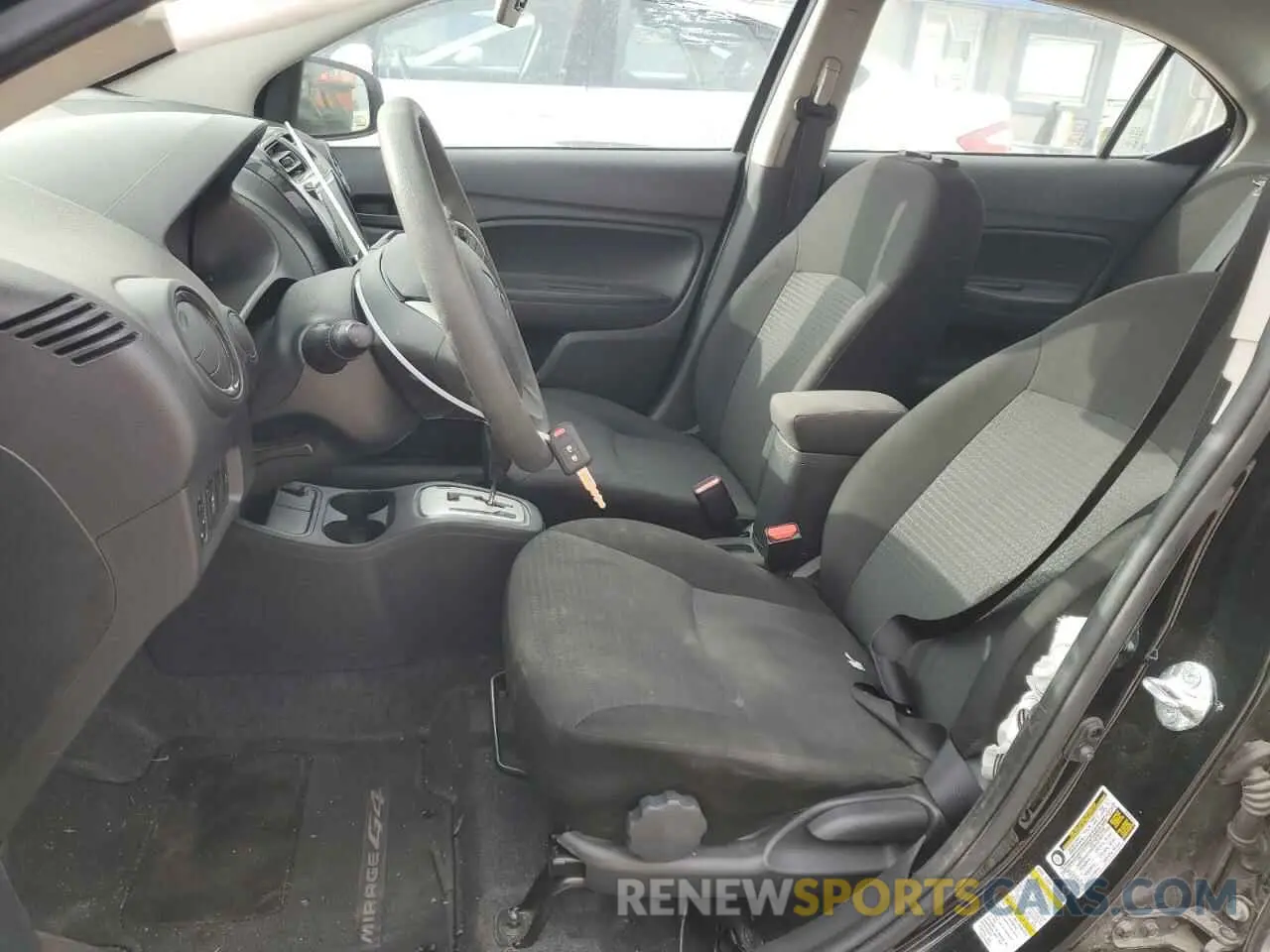 7 Photograph of a damaged car ML32FUFJ3RHF06375 MITSUBISHI MIRAGE 2024
