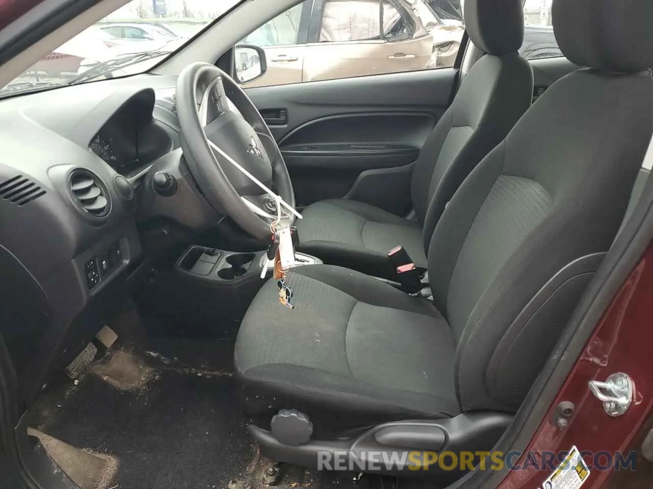 7 Photograph of a damaged car ML32FUFJ4RHF00763 MITSUBISHI MIRAGE 2024
