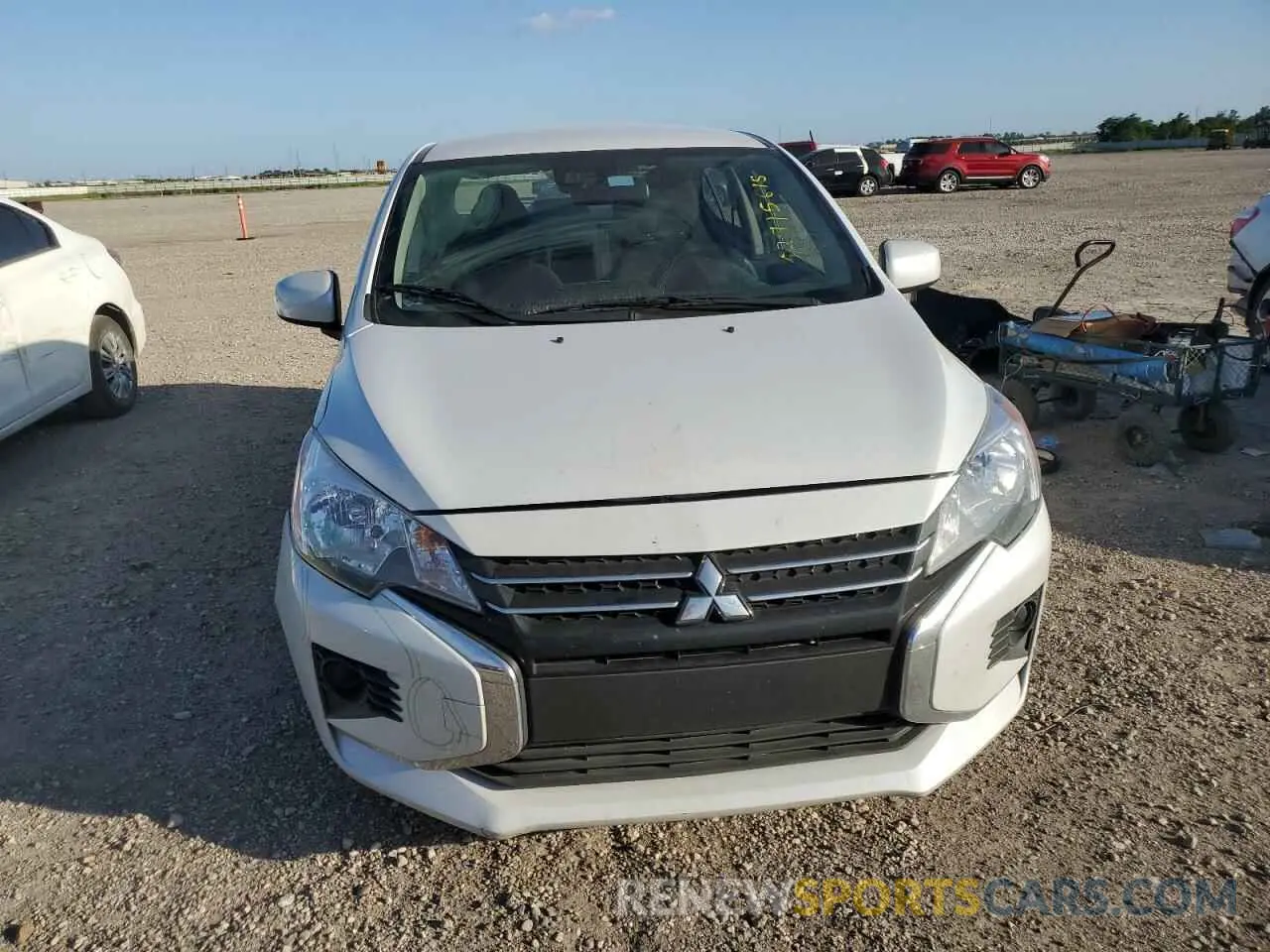 5 Photograph of a damaged car ML32FUFJ4RHF06448 MITSUBISHI MIRAGE 2024