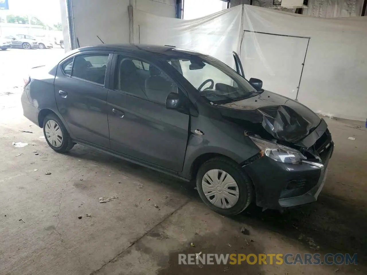 4 Photograph of a damaged car ML32FUFJ4RHF09141 MITSUBISHI MIRAGE 2024