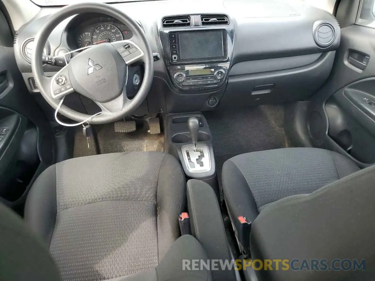 8 Photograph of a damaged car ML32FUFJ4RHF09642 MITSUBISHI MIRAGE 2024
