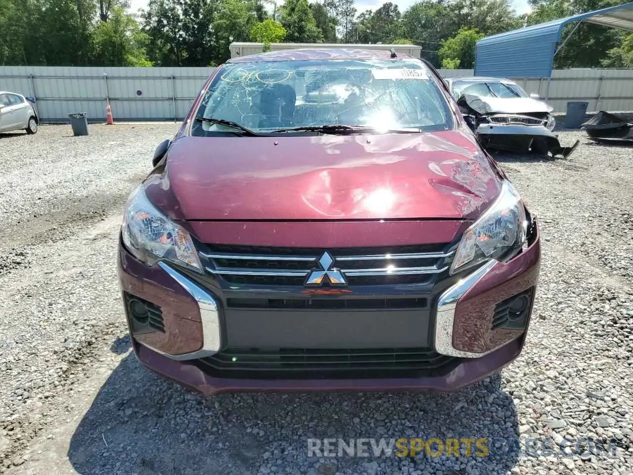 5 Photograph of a damaged car ML32FUFJ4RHF15912 MITSUBISHI MIRAGE 2024