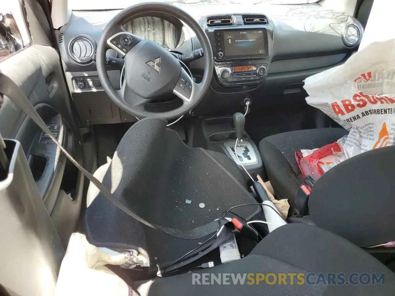 8 Photograph of a damaged car ML32FUFJ4RHF15912 MITSUBISHI MIRAGE 2024