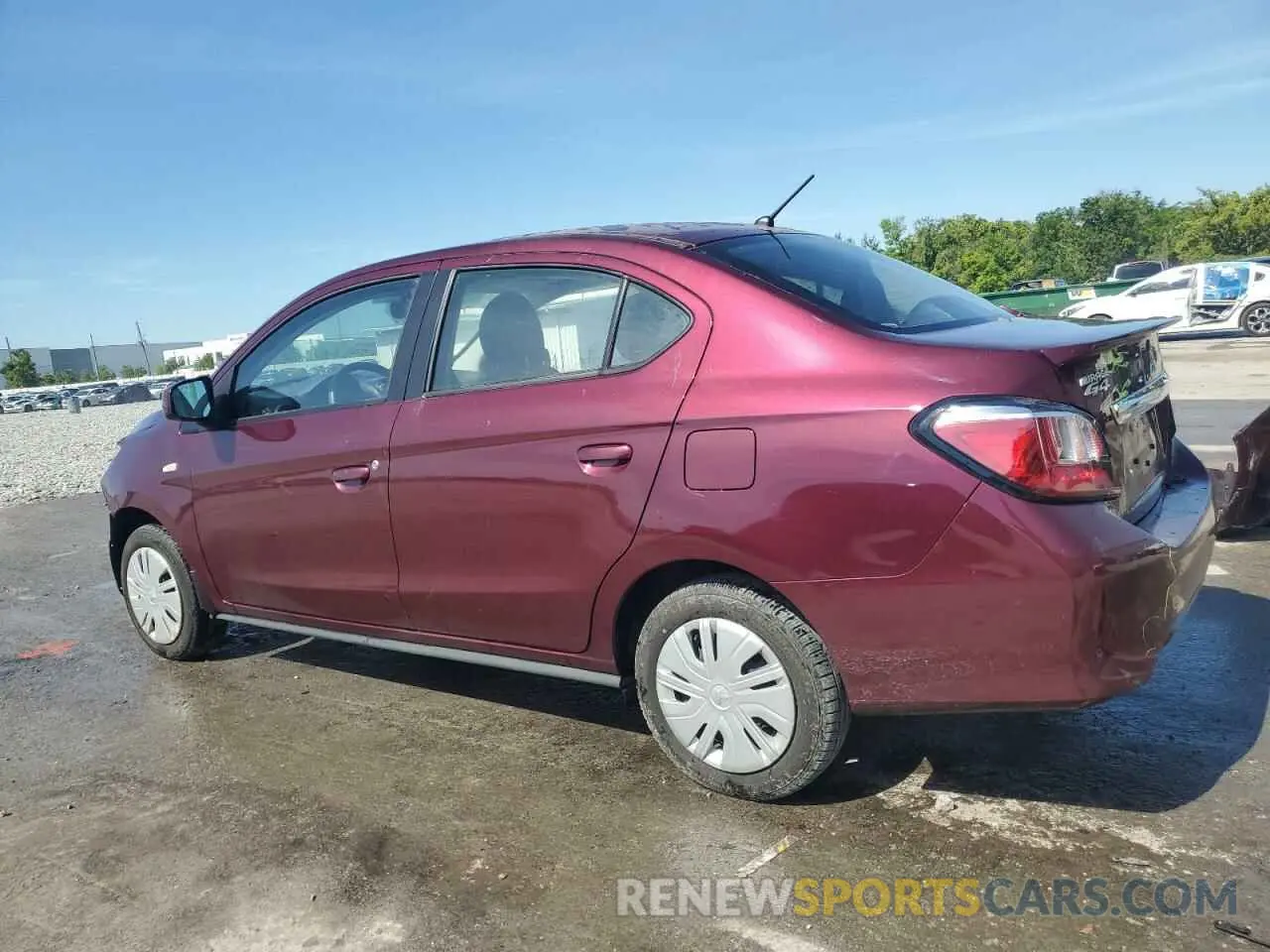 2 Photograph of a damaged car ML32FUFJ5RHF00478 MITSUBISHI MIRAGE 2024
