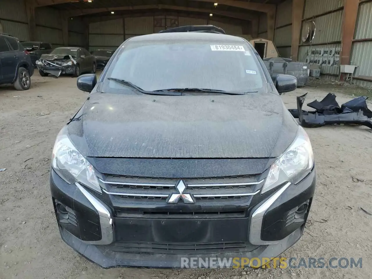 5 Photograph of a damaged car ML32FUFJ5RHF02621 MITSUBISHI MIRAGE 2024