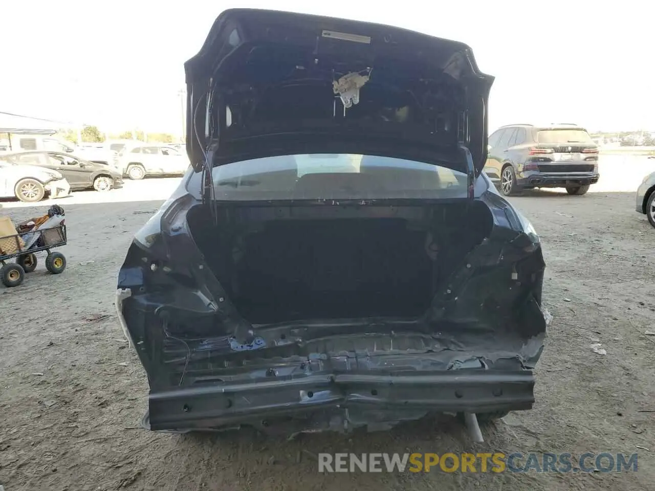 6 Photograph of a damaged car ML32FUFJ5RHF02621 MITSUBISHI MIRAGE 2024