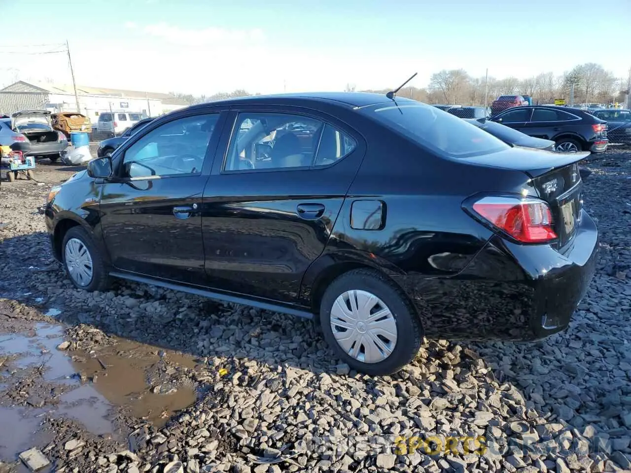 2 Photograph of a damaged car ML32FUFJ5RHF07107 MITSUBISHI MIRAGE 2024
