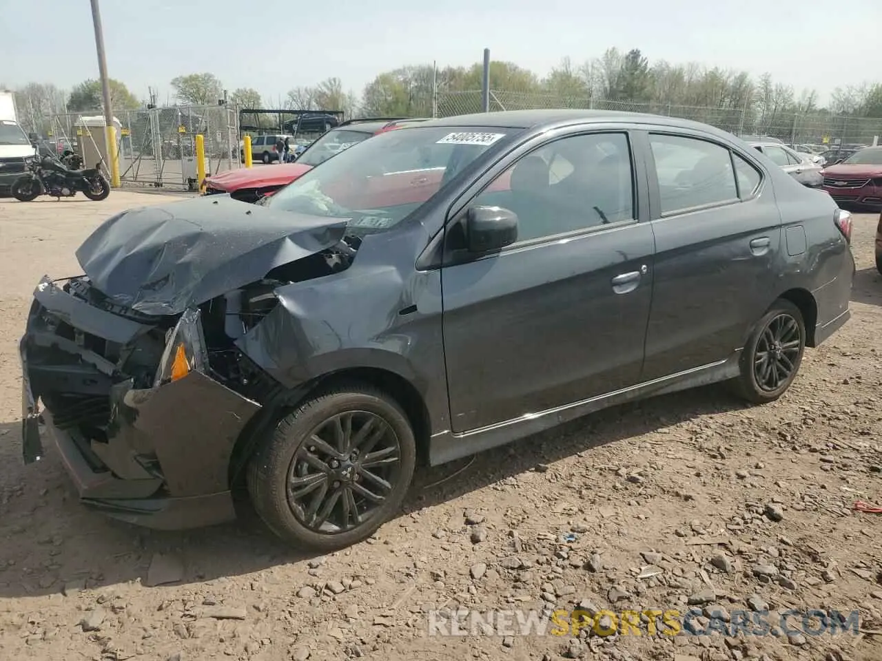 1 Photograph of a damaged car ML32FUFJ5RHF13778 MITSUBISHI MIRAGE 2024
