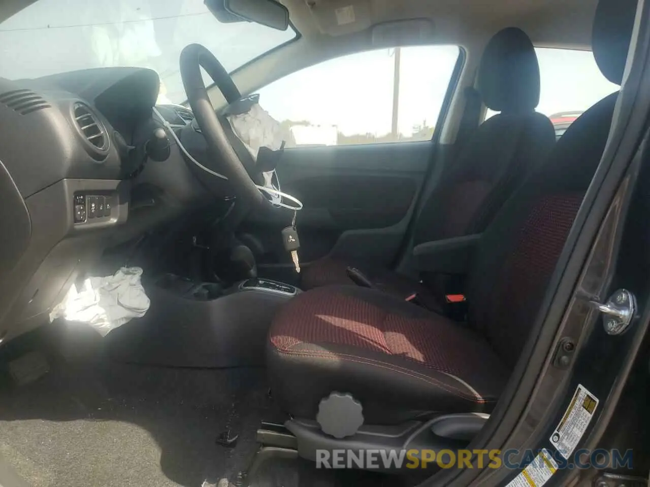 7 Photograph of a damaged car ML32FUFJ5RHF13778 MITSUBISHI MIRAGE 2024