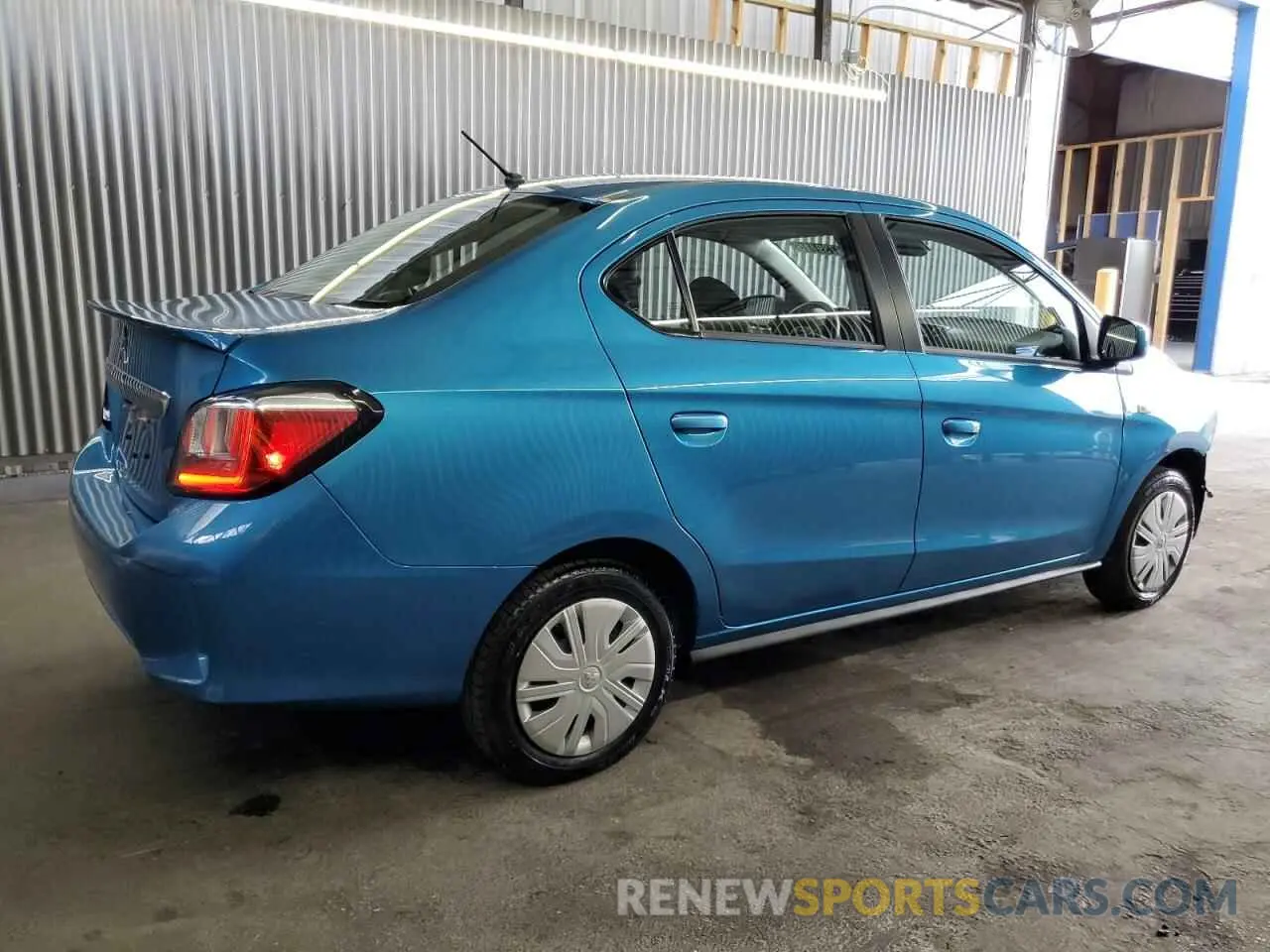 3 Photograph of a damaged car ML32FUFJ5RHF16647 MITSUBISHI MIRAGE 2024