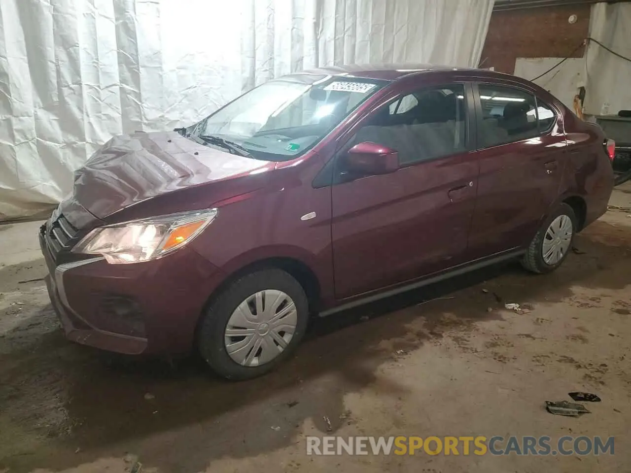 1 Photograph of a damaged car ML32FUFJ5RHF16812 MITSUBISHI MIRAGE 2024