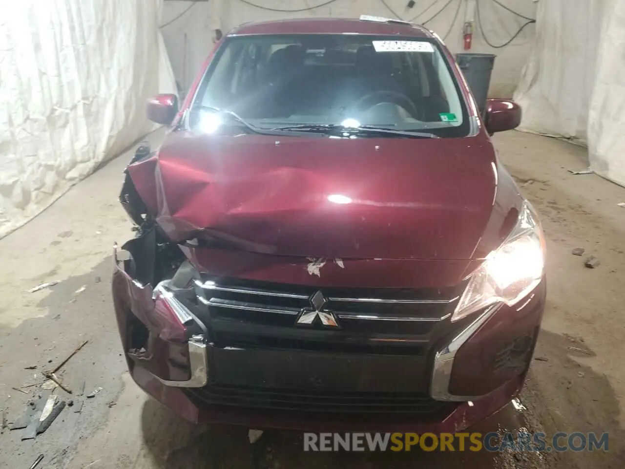 5 Photograph of a damaged car ML32FUFJ5RHF16812 MITSUBISHI MIRAGE 2024