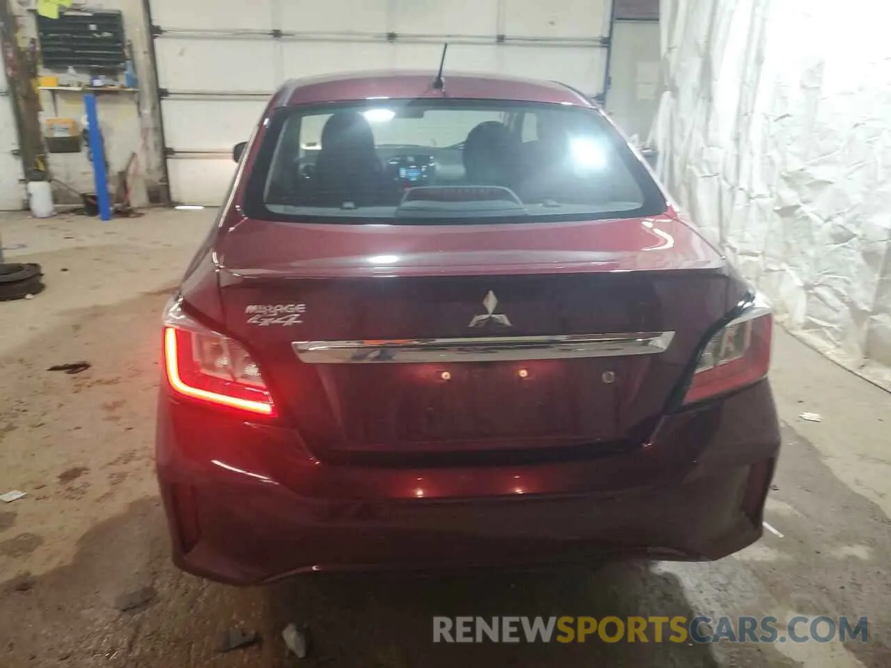 6 Photograph of a damaged car ML32FUFJ5RHF16812 MITSUBISHI MIRAGE 2024