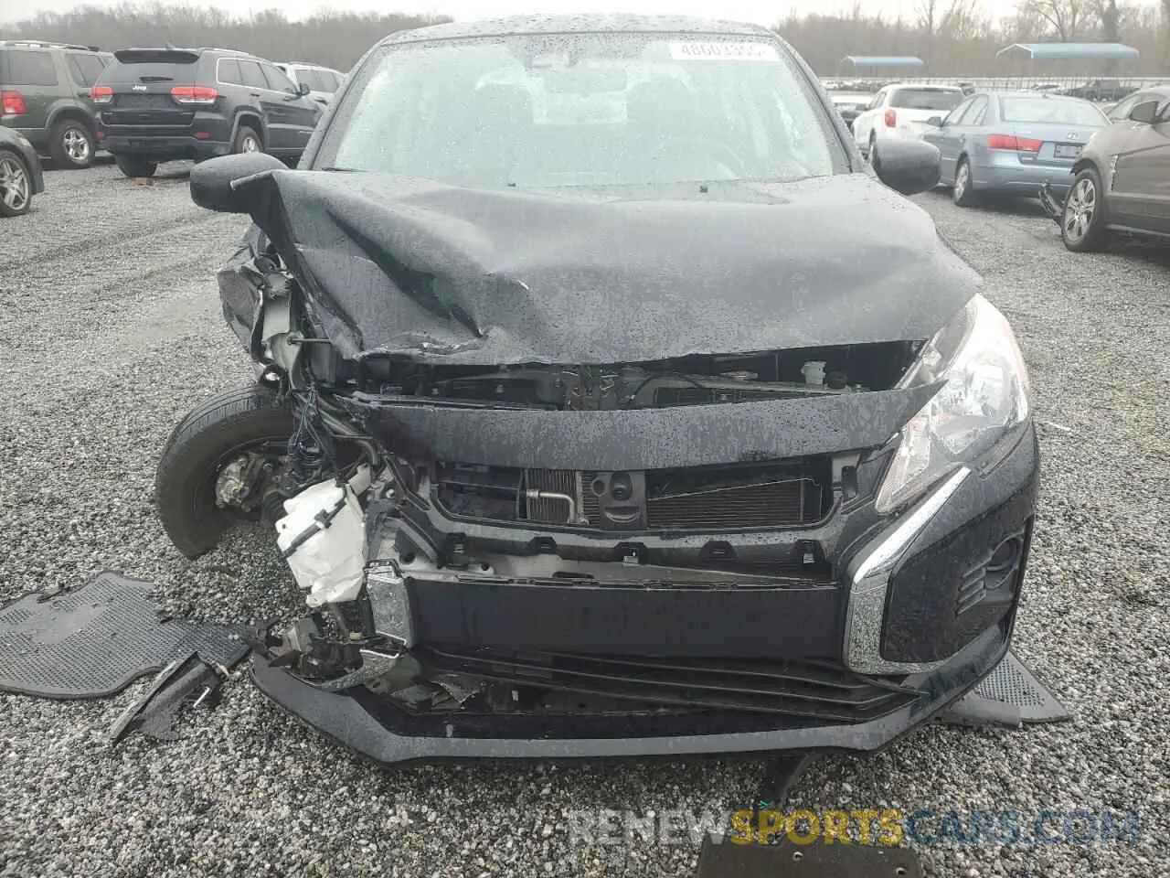 5 Photograph of a damaged car ML32FUFJ6RHF10050 MITSUBISHI MIRAGE 2024